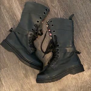 Dr. Martens Fold Over Combat Boots 6.0
